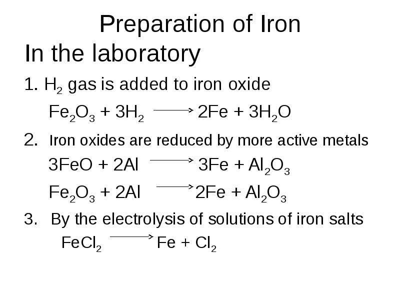 General properties