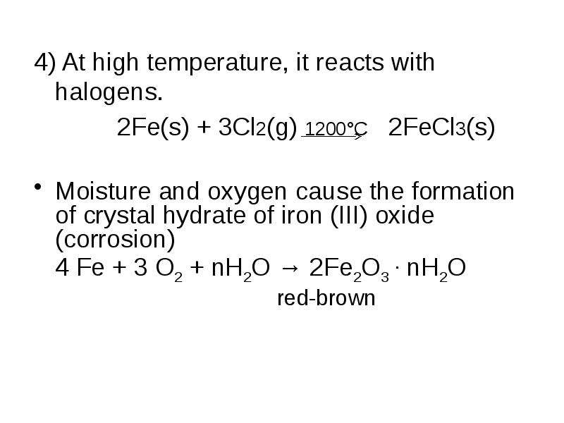 General Properties Transition Metals презентация доклад проект скачать