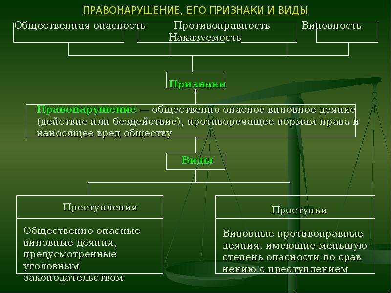 Правовая сфера общества. Правонарушение и его признаки. Признаки и виды правонарушений. Понятие правонарушения его признаки и виды. Правонарушения и их признаки.