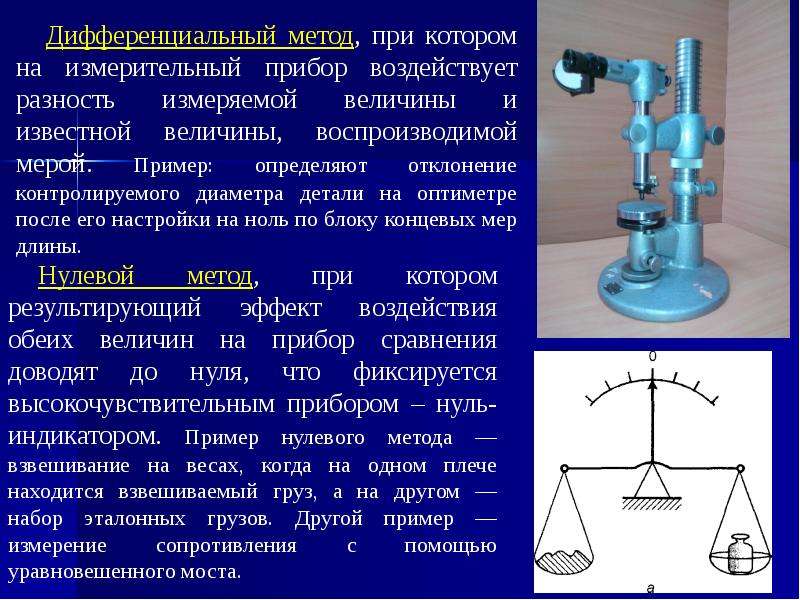 Метод измерения живой природы измерение. Дифференциальный метод измерения. Дифференциальный метод измерения примеры. Дифференциальный метод измерения метрология. Пример дифференциального метода измерения.