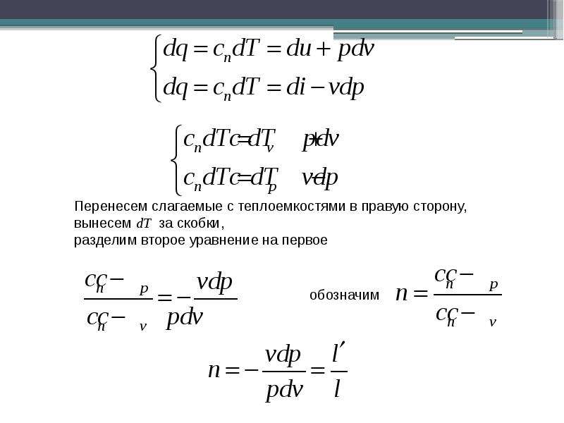 Термодинамика 1 qonuni.