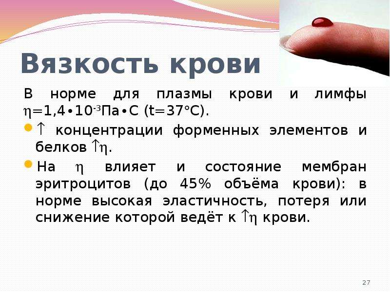 Норма плазмы крови у женщин