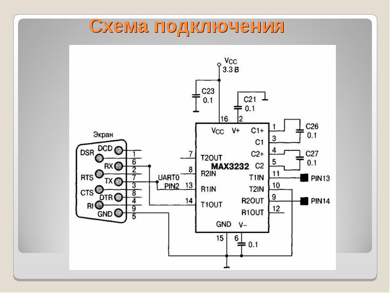 Sld3232vf схема подключения