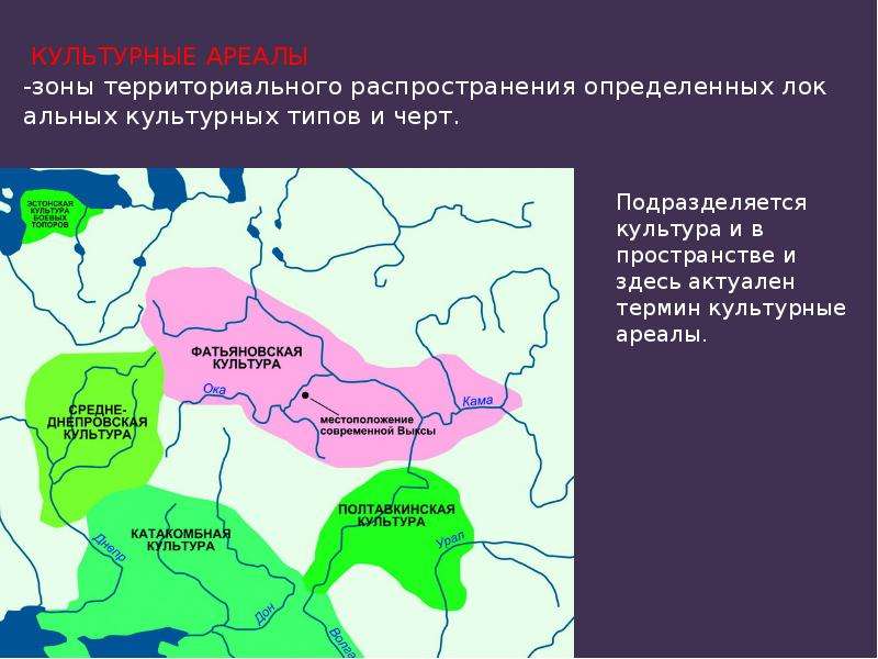 Определить распространение. Культурный ареал это. Культурный ареал это в культурологии. Фатьяновская культура ареал. Культурный ареал примеры.