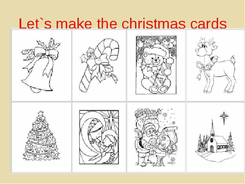 


Let`s make the christmas cards
