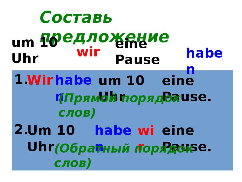 Горизонты 5 класс mein schultag презентация