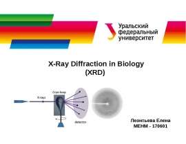 X-Ray Diffraction in Biology (XRD). Физический принцип кристаллографии