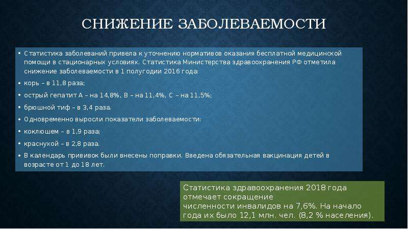 Нормативы оказания медицинской помощи. Снижение заболеваемости. Причины снижения заболеваемости. Причины снижения заболеваемости заболеванием. Сокращение заболеваемости.