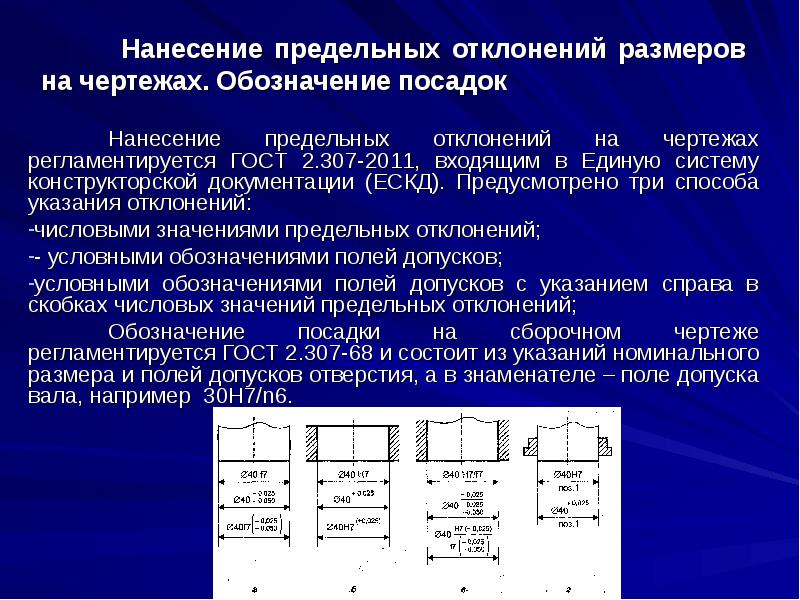 Номинальный предельный. Простановка размеров и предельных отклонений на чертежах.. Нанесение предельных отклонений размеров на чертежах. Предельные Размеры на чертеже. Обозначение предельных размеров на чертеже.