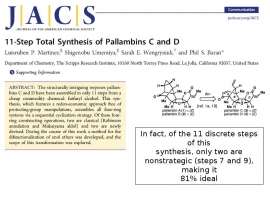 11-Step total synthesis of pallambins C and D