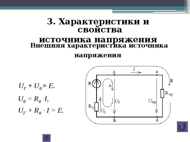 Электрические цепи постоянного тока презентация