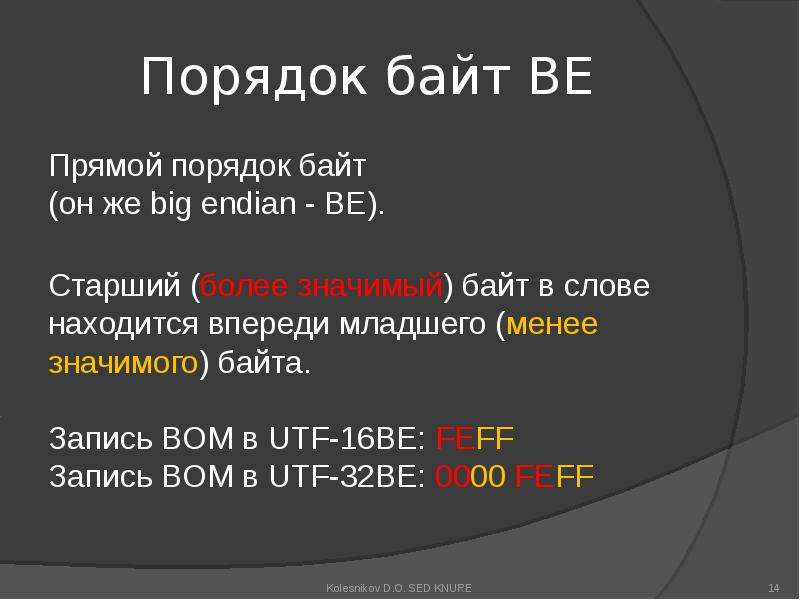 Байт кодировка. Порядок байтов. Старший байт. Кодировка UTF 16 le. Байтовая кодировка.