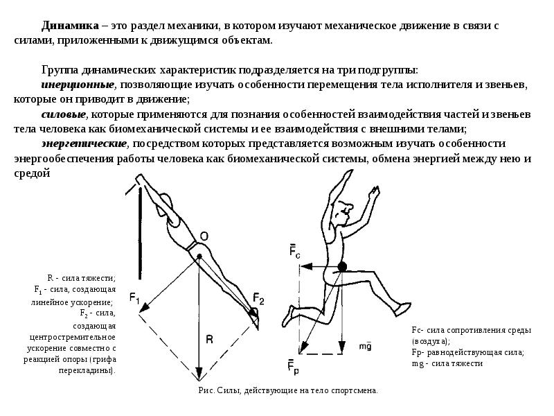 Перемещающие движения в биомеханике презентация