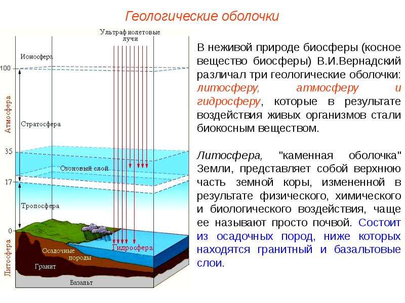 Роль воды в биосфере презентация естествознание 10 класс габриелян