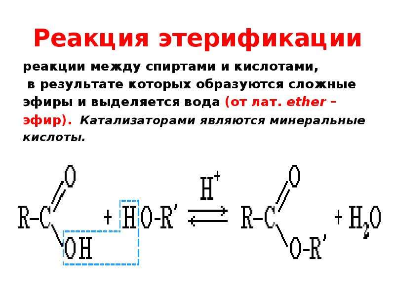 Сложные эфиры и жиры презентация 10 класс