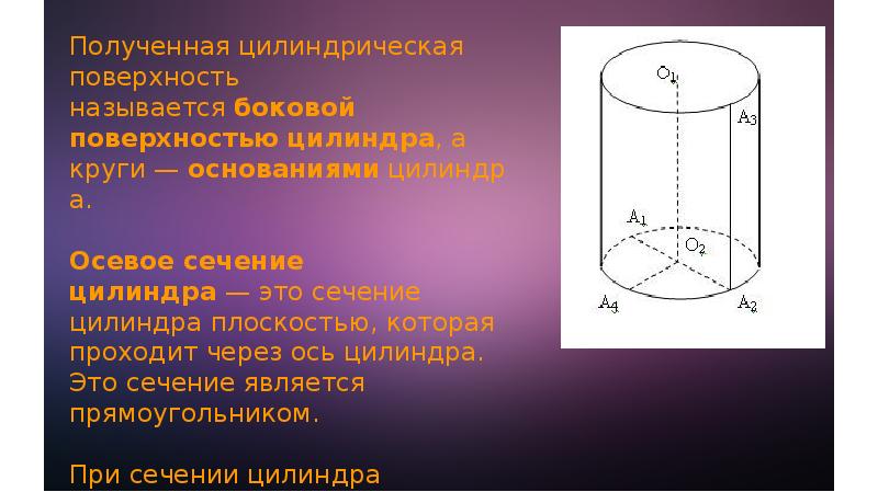 Виды цилиндрической поверхности. Цилиндрическая поверхность цилиндра это. Цилиндрическая поверхность называется. Цилиндрическая поверхность называется боковой поверхностью. Внутренняя цилиндрическая поверхность.