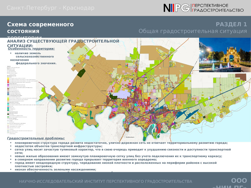 Карта развития краснодара