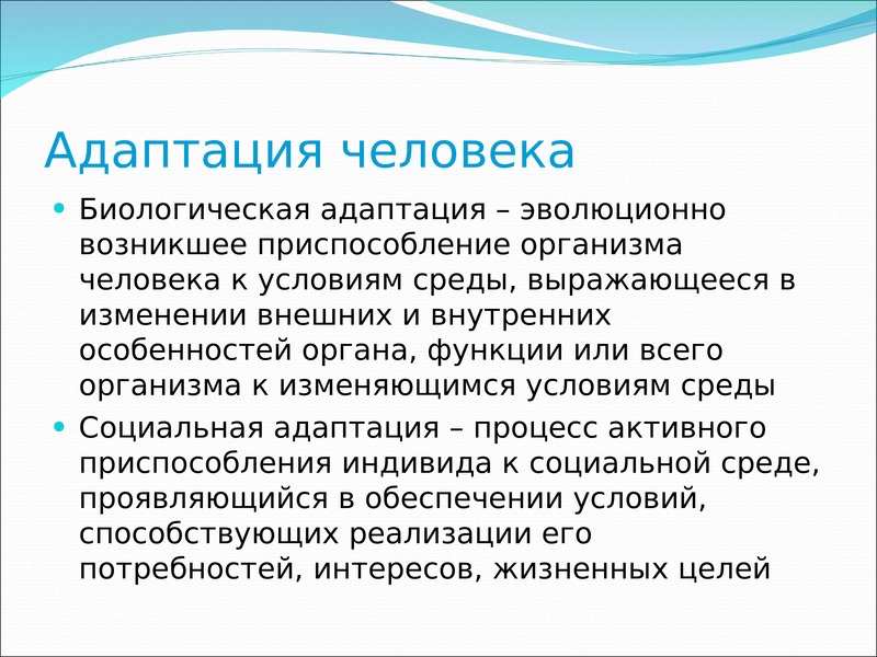 Адаптированные условия. Биологическая адаптация человека. Адаптация БЖД. Виды адаптации организма человека. Виды адаптации человека.