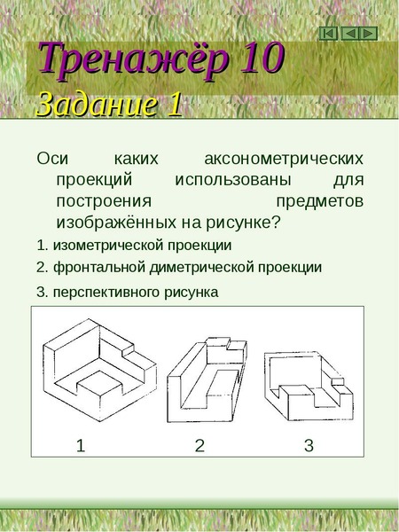 Какой способ проецирования используется при построении чертежа