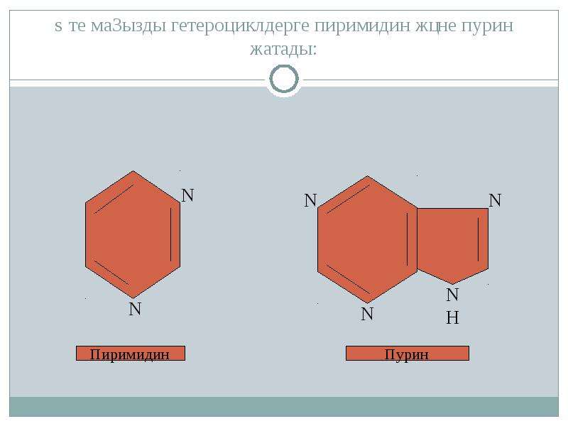 Гетероциклді қосылыстар презентация