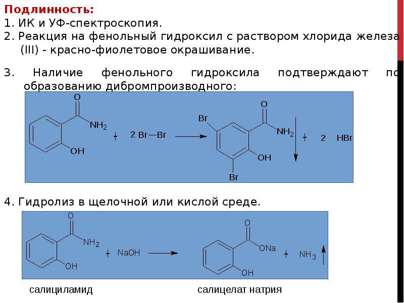 Ароматические кислоты и их соли презентация