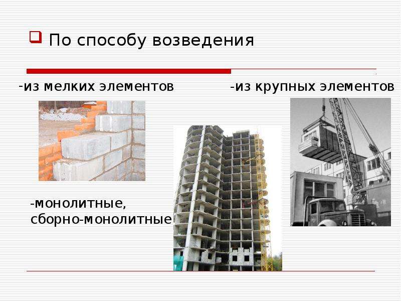 Способы строительства презентация