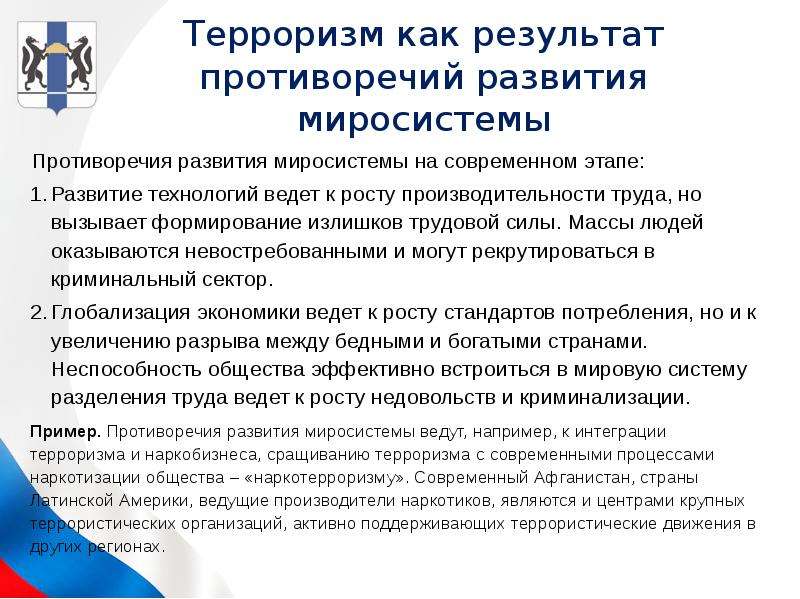 Глобальная угроза международного терроризма план егэ