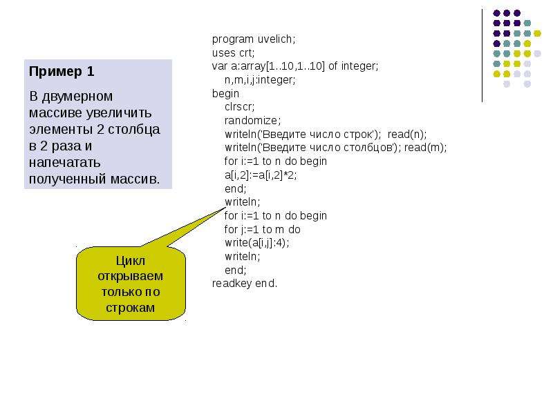 N 1 паскаль. Var a array 1 10 of integer. I В Паскале. Var в Паскале. Интегер в Паскале.