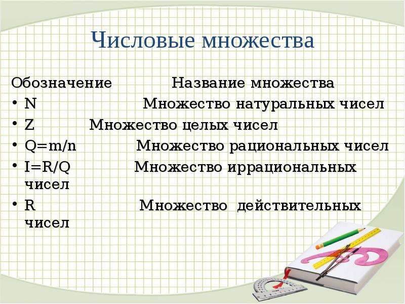 Множественное действительных чисел