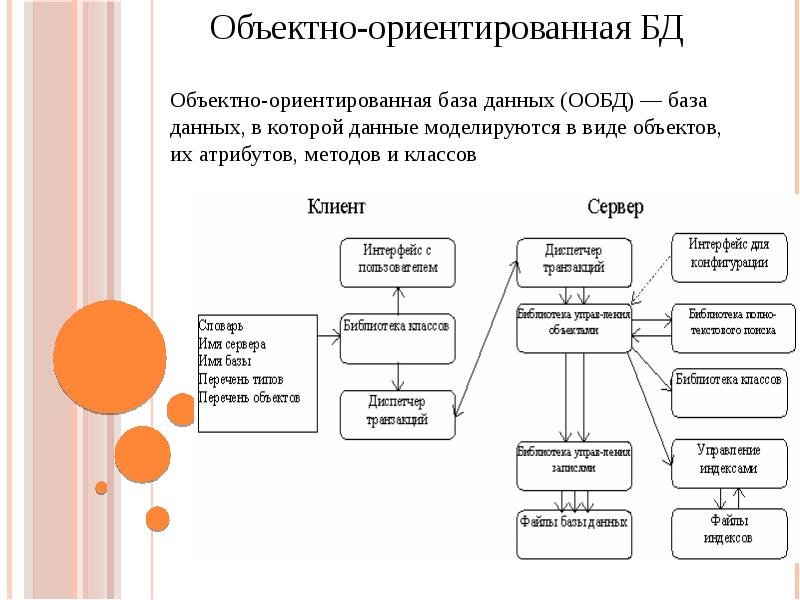 Презентация виды базы данных