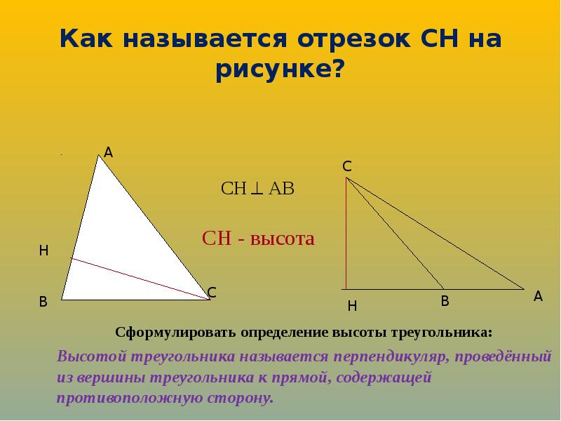 Как рисовать высоту