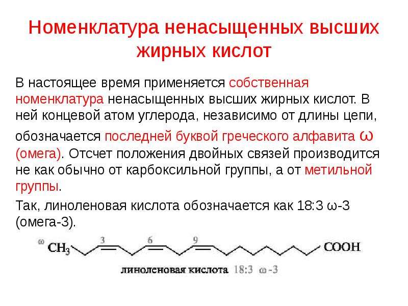 Ненасыщенные кислоты