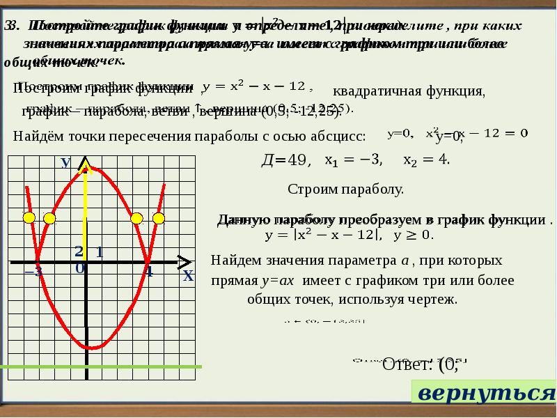 Презентация построение графиков с модулем огэ 9 класс