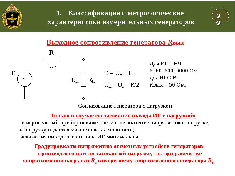 Измерительные генераторы презентация