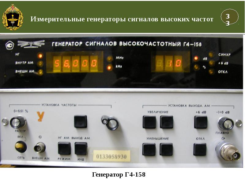 Измерительные генераторы презентация