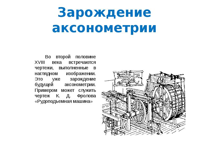 История возникновения чертежа доклад