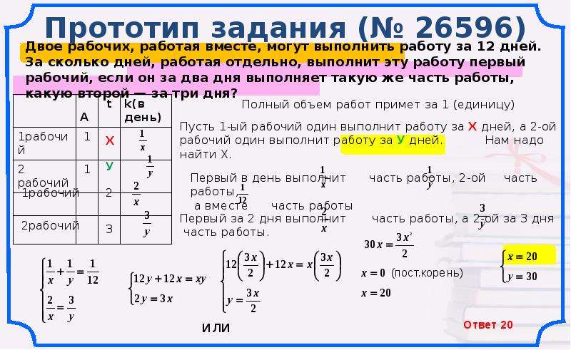 Работать выполняя задания