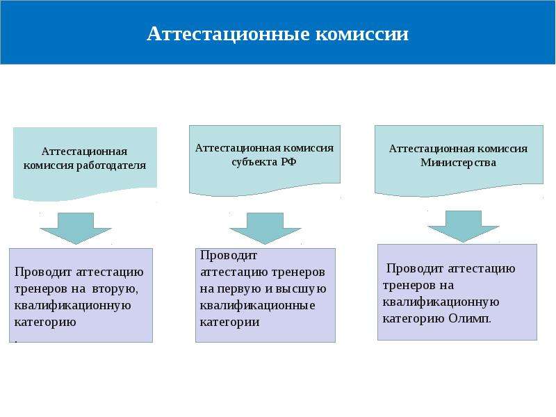 Аттестационная комиссия. Вторая квалификационная категория тренера. Структура аттестационной комиссии. Тренерские аттестации.