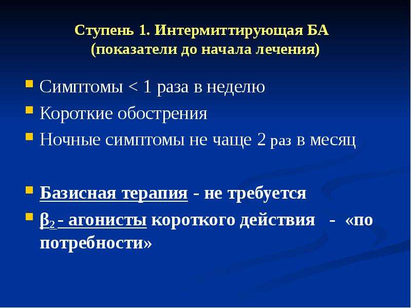 Бронхообструктивный синдром презентации