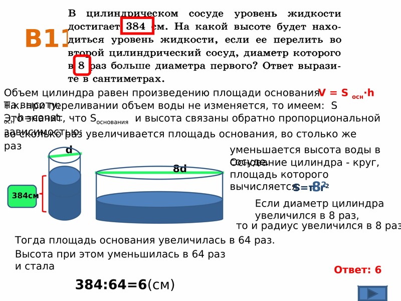 Уровень жидкости достигает 1 2 высоты. В цилиндрическом сосуде уровень жидкости достигает 24. В цилиндрическом сосуде уровень жидкости достигает 98 см в 7.