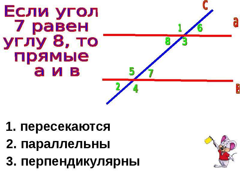 Две прямые перпендикулярные третий прямой перпендикулярно