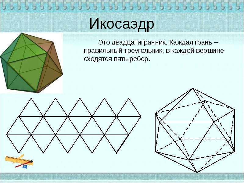 Правильный гексаэдр рисунок