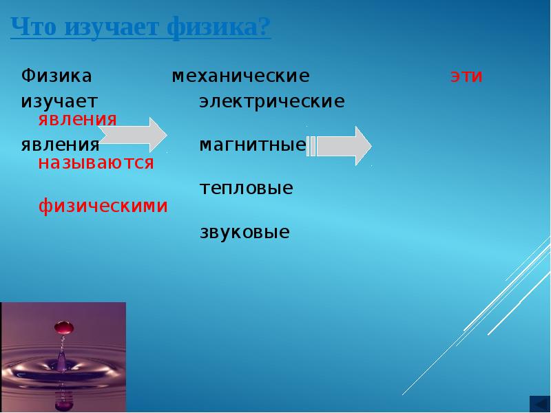 Физика изучает