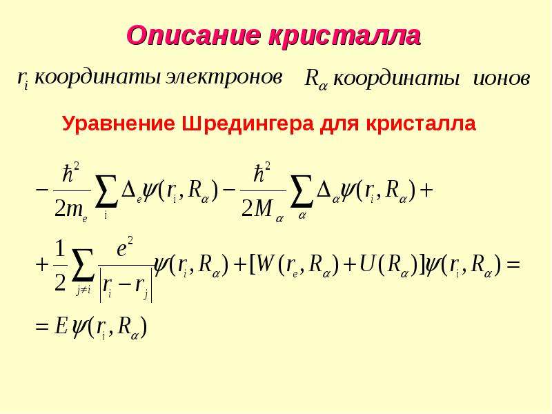 Уравнение шредингера картинка