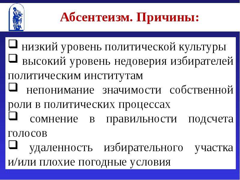 Политическое участие презентация 11 класс