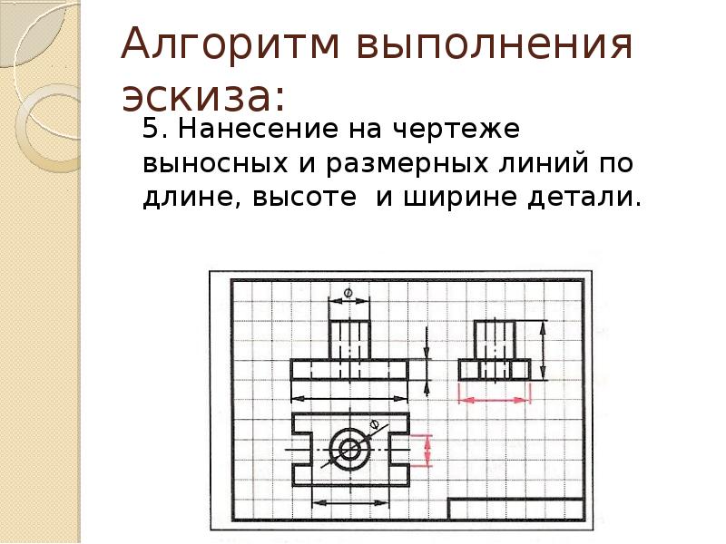 Верным является утверждение при выполнении эскизов допускается