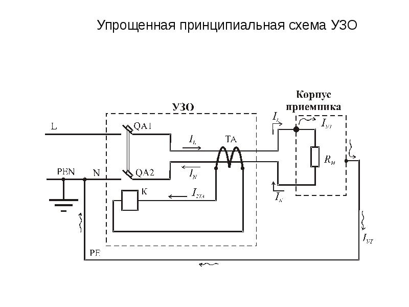 Принципиальная схема устройства. Схема защитного отключения. Устройство защитного отключения схема. Устройство защитного отключения схема электрическая принципиальная. Принципиальная схема УЗО.