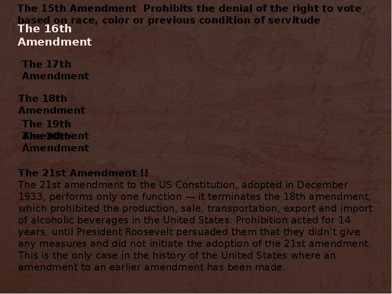 The 16th Amendment The 16th Amendment