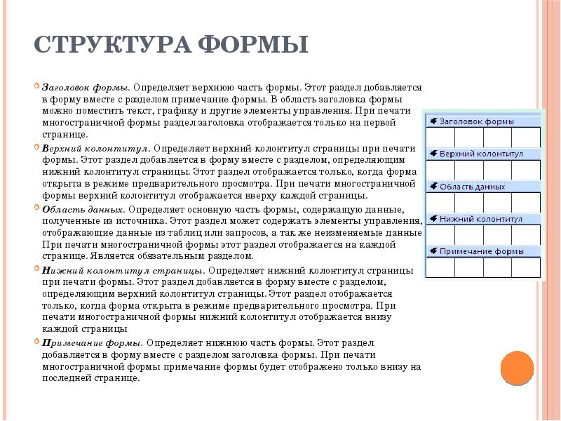 Определите понятие форма