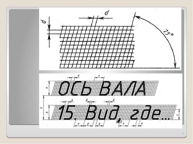 Какой шрифт должен быть на чертеже